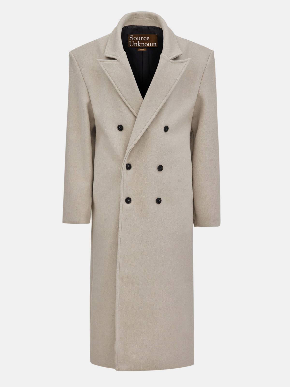 Reign | Oversized Wool Coat | Tailored Drama in Motion