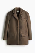 Aria | Textured Single-Breasted Blazer