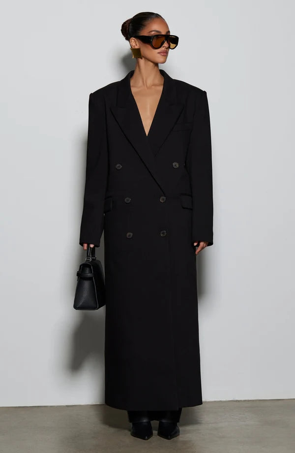 Michelle | Structured Double-Breasted Coat