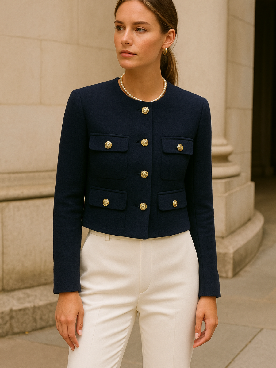 Savile Cropped Blazer