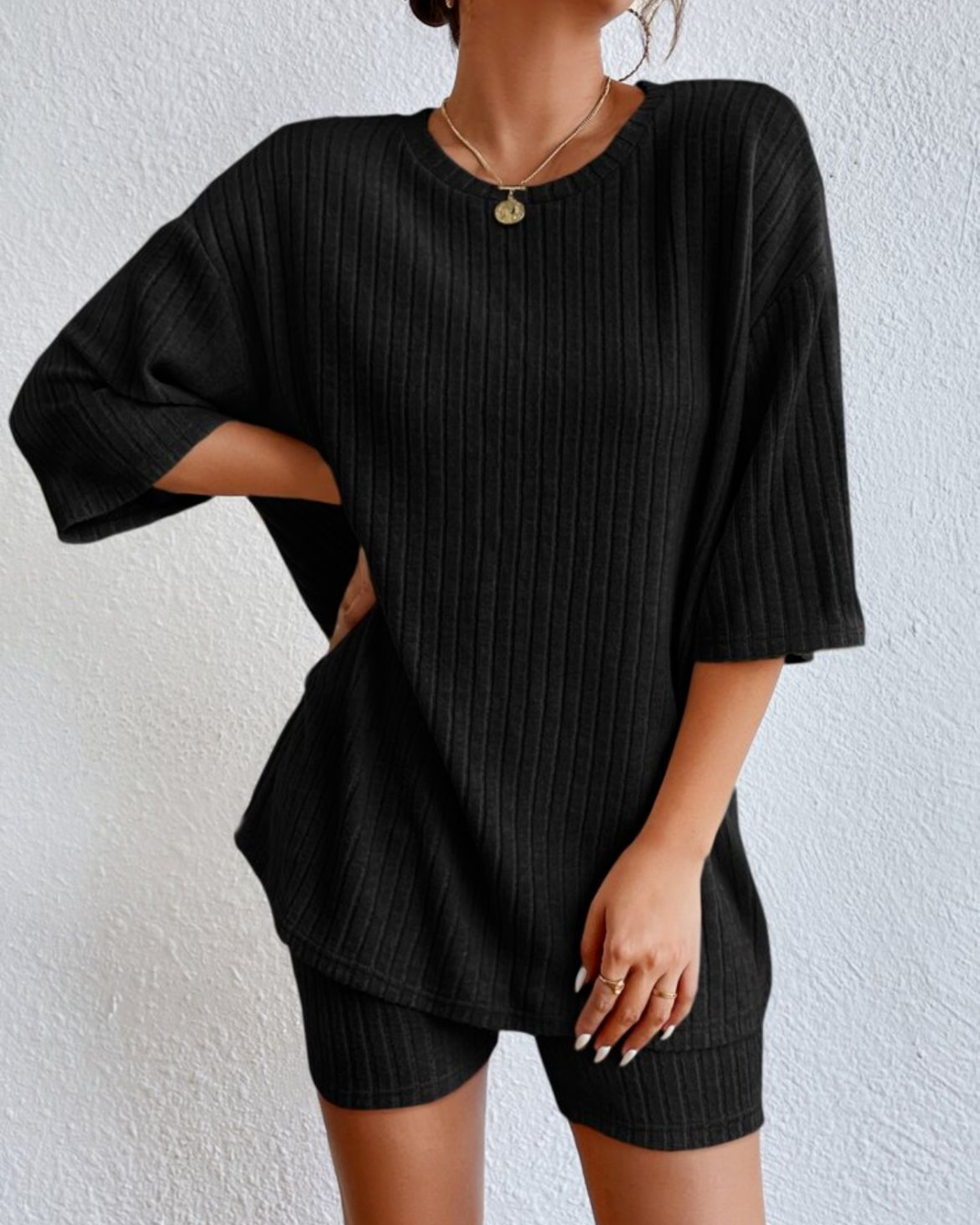 Casual Ribbed Set