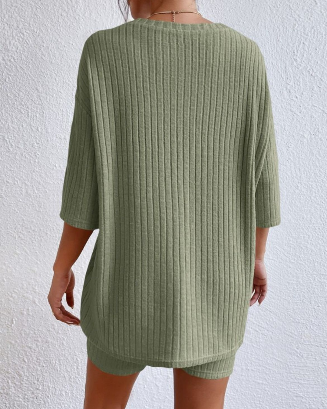 Casual Ribbed Set