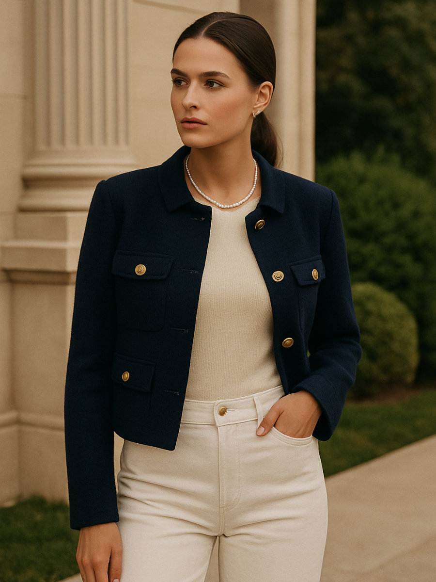 Savile Cropped Blazer