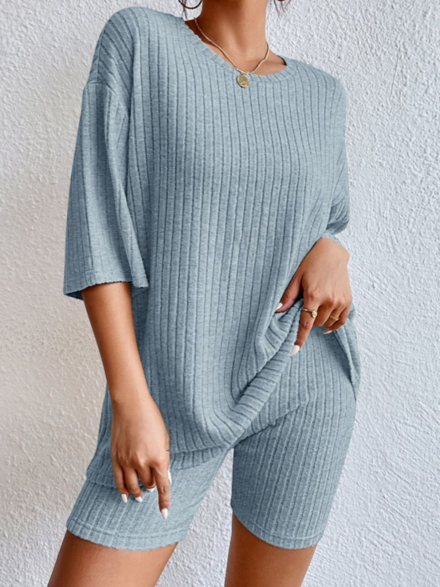Casual Ribbed Set
