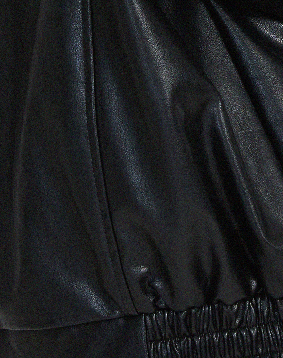 LIV Oversized Leather Autumn Jacket