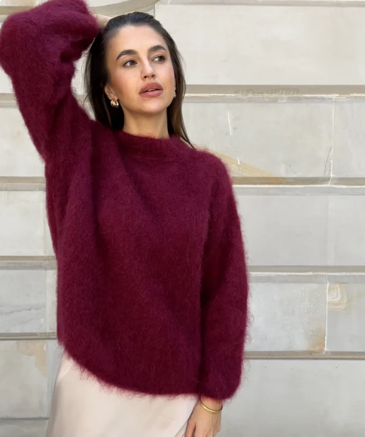 Sophia | Mohair-Blend Sweater