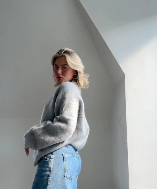 Sophia | Mohair-Blend Sweater