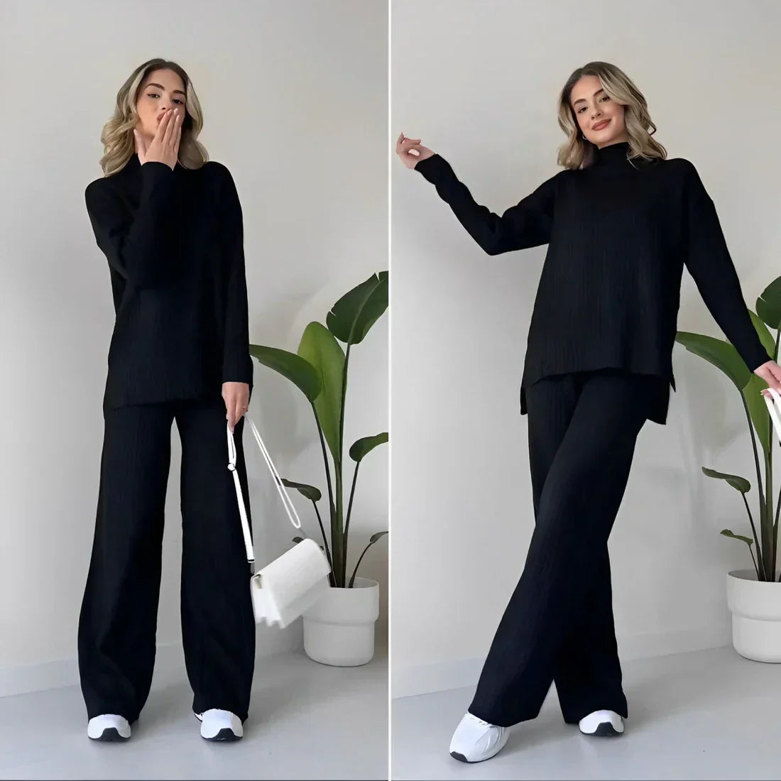 Elegant Two-Piece Women's Outfit
